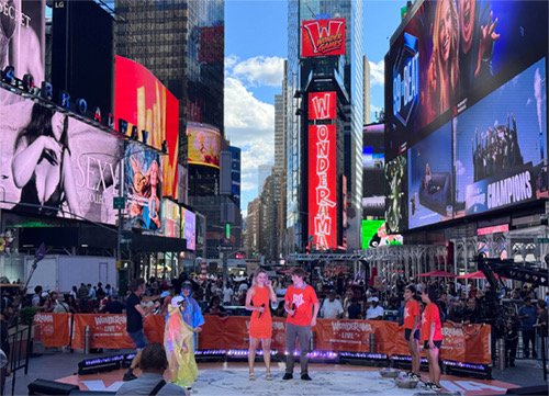 International Trade Show in Times Square